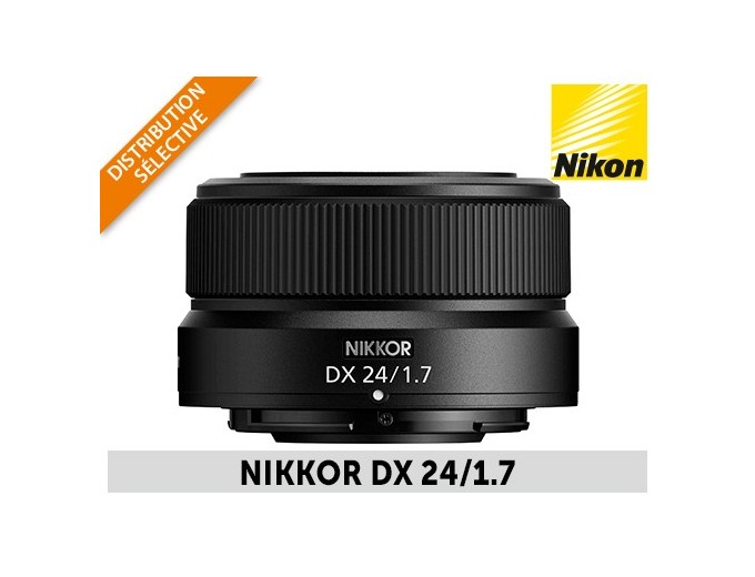 OBJECTIF NIKON NIKKOR Z DX 24mm F 17 S