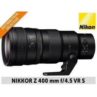 OBJECTIF NIKON NIKKOR Z 400mmf 45 VR S