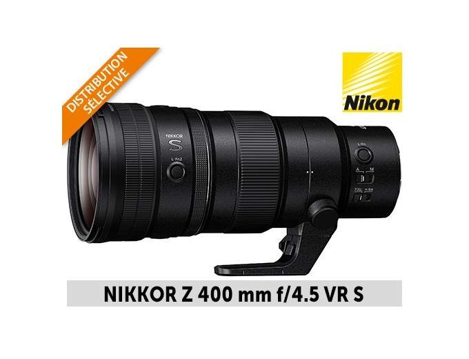 OBJECTIF NIKON NIKKOR Z 400mmf 45 VR S