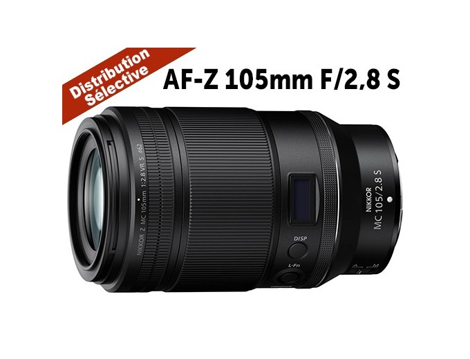 OBJECTIF NIKON NIKKOR Z 105mm F 28 VR S macro