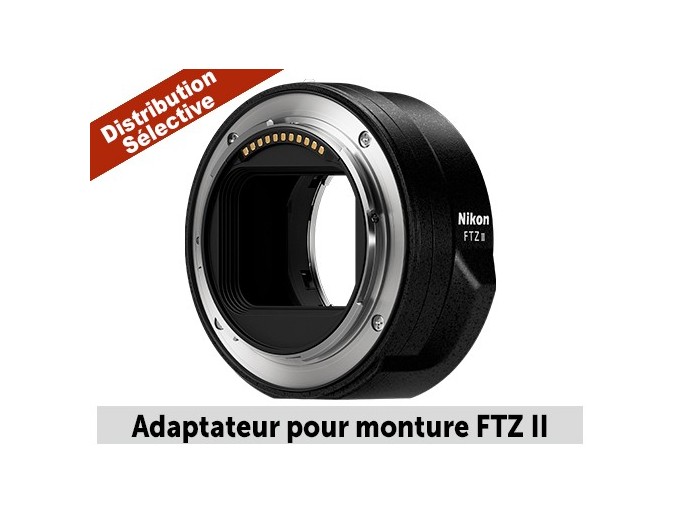 NIKON FTZ II adapatateur pour monture