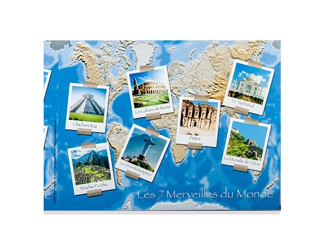 100 CHEMISES SCOL  7 MERVEILLES  13x18 15x21 18x24