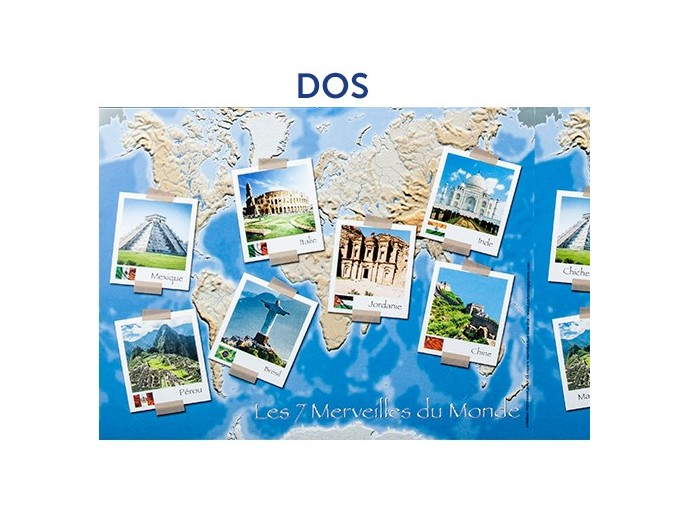 100 CHEMISES SCOL  7 MERVEILLES  13x18 15x21 18x24