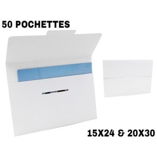 B B 50 POCH CARTON POUR AGRAND 18X24   20X30