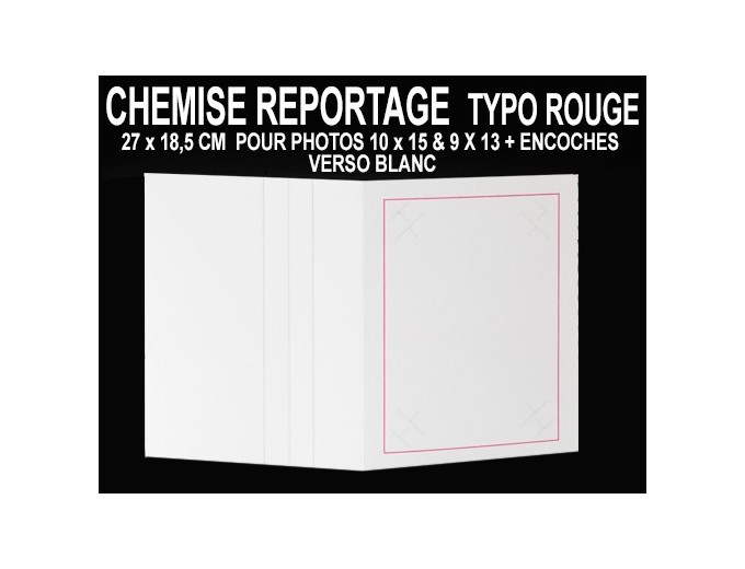 100 CHEMISES REPORTAGE ZOOM POUR 10x15