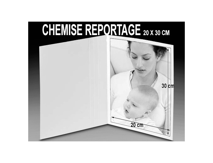 25 CHEMISES REPORTAGE ZOOM POUR 20X30