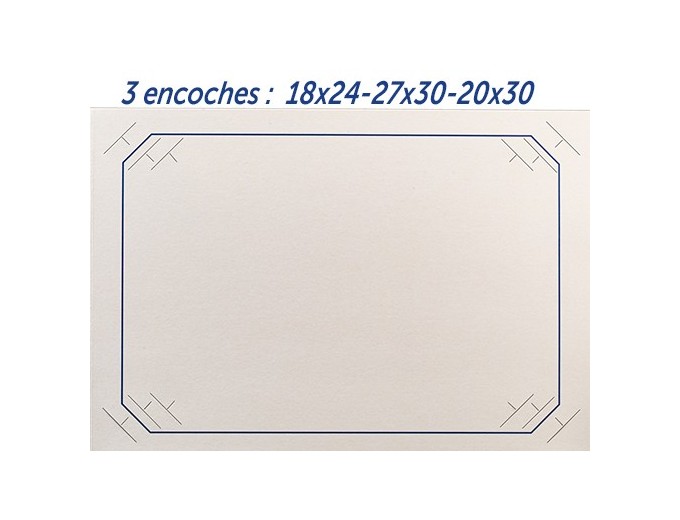 100 CHESCOL MUSIQUE 18x24 18x27 20x30 RABATCOLLE