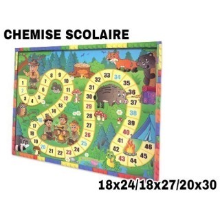100 CHEMISES SCOL  JEUX  18x24 18x27 20x30