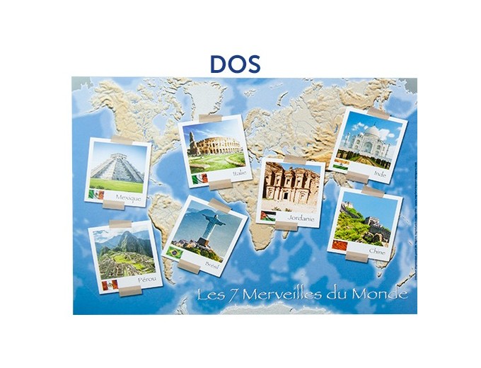 100 CHEMISES SCOL  7 MERVEILLES  18x24 18x27 20x30