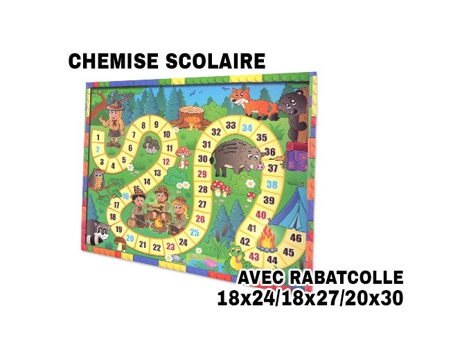 100 CHESCOL  JEUX  18x24 18x27 20x30 RABATCOLLE