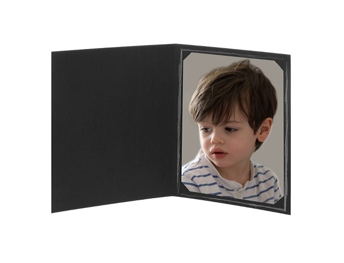 CHEMISE MULTIFORMAT NOIRE ARGENT 31X31 X50F