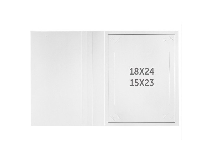 100 CHEMISES REPORTAGE FILET NOIR POUR 18X24,15X23