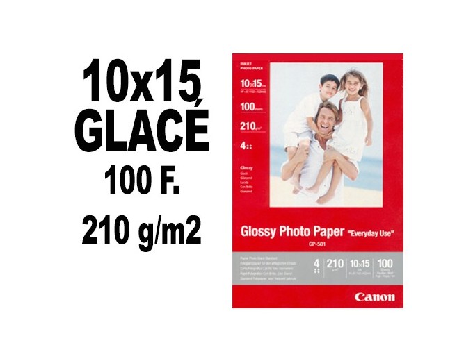 CANON    GP-501 10x15 100 Feuil  Papier Photo Gla