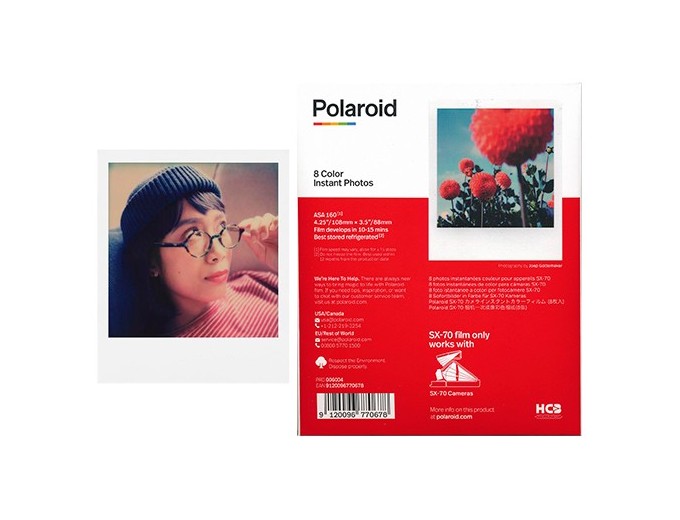 Film Polaroid Couleur  pour appareil SX70