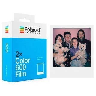 Bi-packFilm Polaroid couleur 600 pour appareil 600