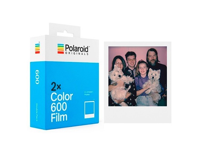 Bi-packFilm Polaroid couleur 600 pour appareil 600