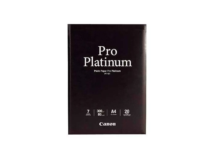PAPIER CANON PT 101 A4 21X297   20f PRO PLATINIUM