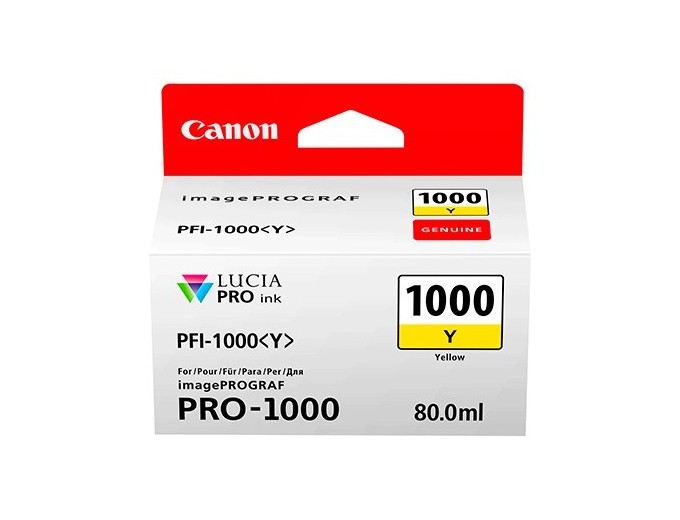 CANON ENCRE jaune            pour PROGRAF PRO 1000