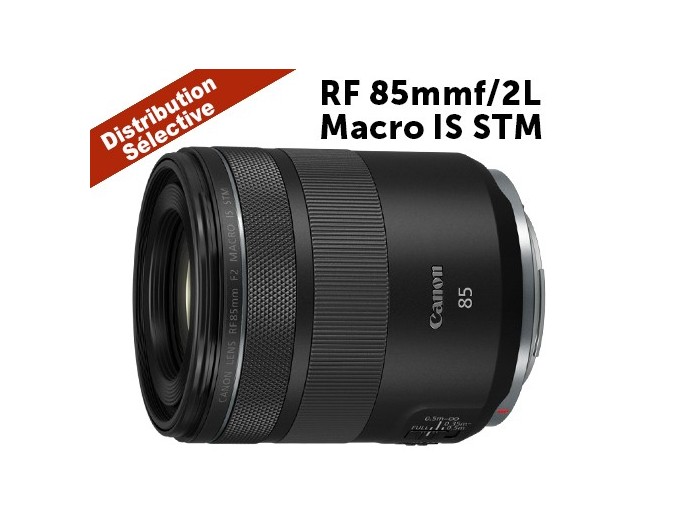 Objectif CANON RF 85mm f 2 L MACRO IS STM