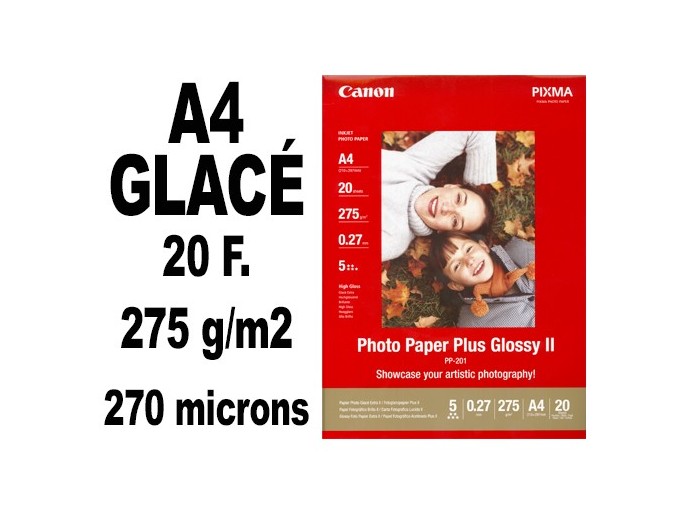CANON PP-201  A4  20f    265g brillant