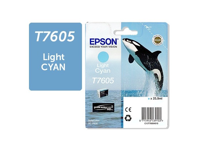 EPSON ENCRE LIGHT CYAN           SureColor SC-P600