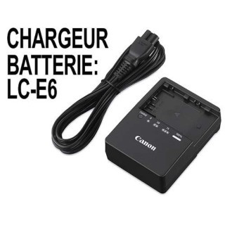 CANON LC-E6E   Chargeur pour Batterie LP-E6