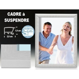 DEKNUDT CADRE ALU ARGENTE 3cm POUR 30x40