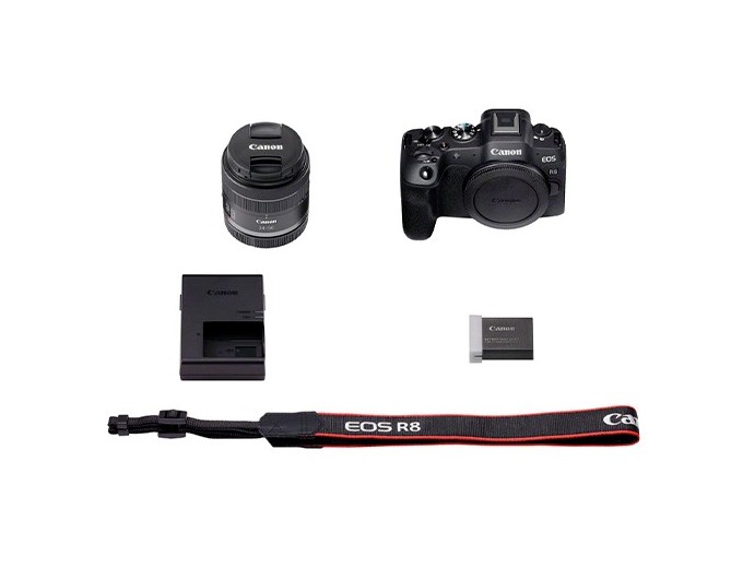 CANON EOS R8     RF 24-50 F45-63