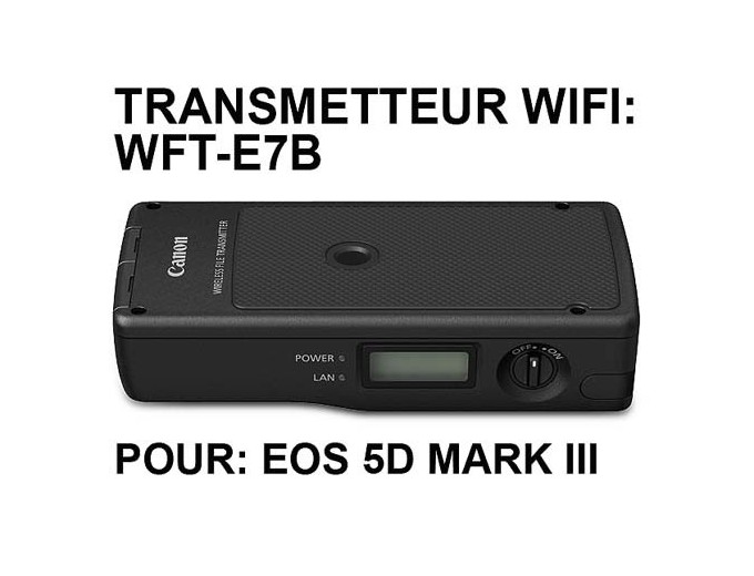CANON Transmetteur WFT-E7B WIFI V2 pour 5D MarkIV