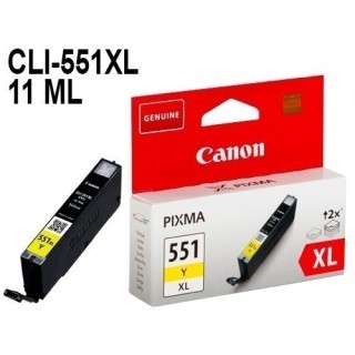 CANON CLI-551Y XL cartouche jaune   11ml