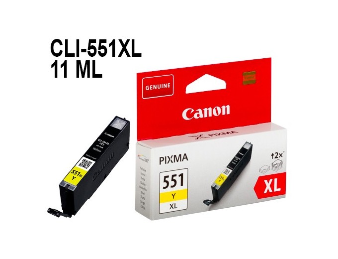 CANON CLI-551Y XL cartouche jaune   11ml