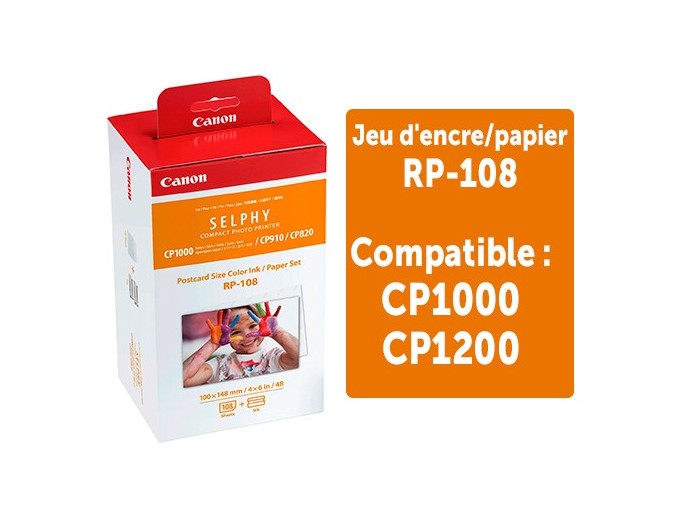 CANON RP-108  108 TIRAGES PH10x15