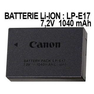 CANON LP-E17 ACCU  pour 250D 750D760D 850DRP R8