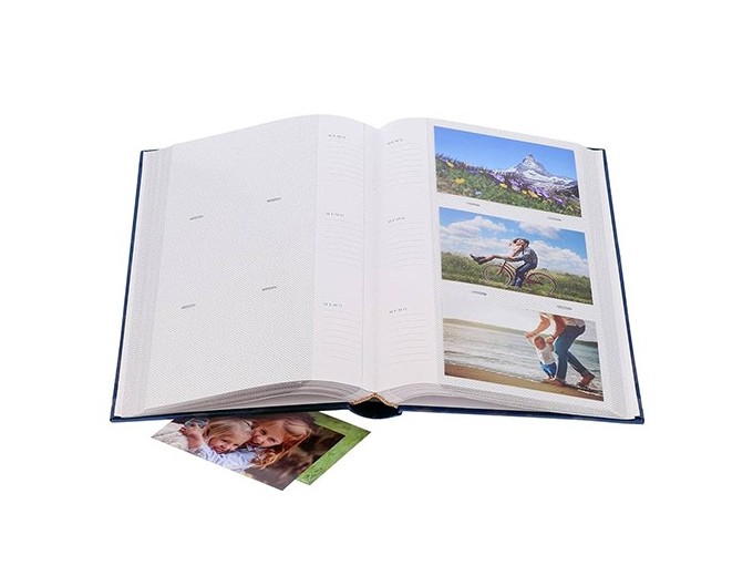 ALBUM ERICA 11,5X15 MEMO  MARBRES  300 POCHETTES