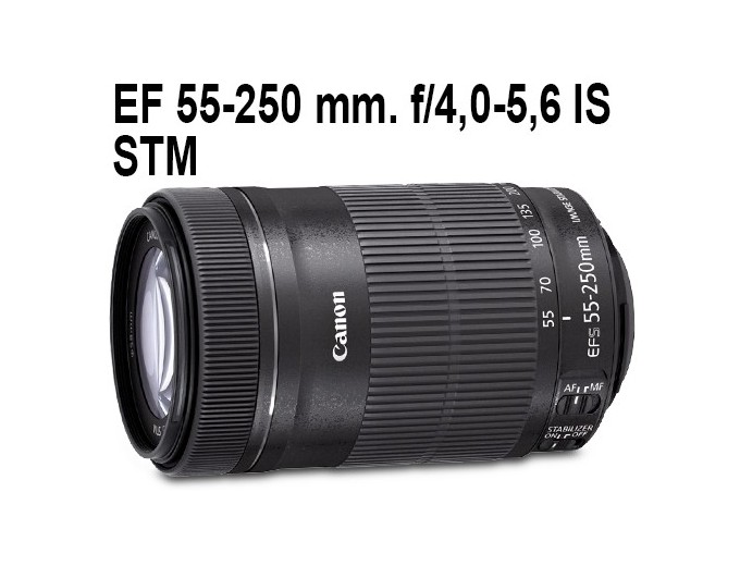 ZOOM CANON EFS 55-250mm F 4,0-5,6 IS STM