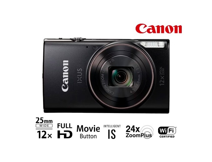 CANON Ixus 285 HSA noir C-mos 20 mP 25-300