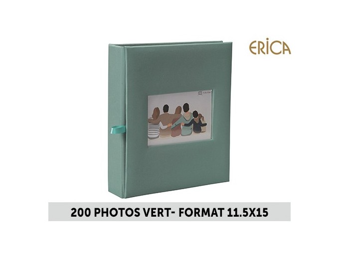 ALBUM ERICA 11,5X15 MEMO SQUARE 200phVERT
