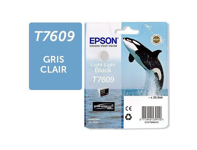 EPSON ENCRE GRIS CLAIR           SureColor SC-P600