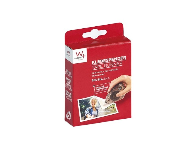 WALTHER ROLLER DE 650 PASTILLES DOUBLE FACE 12X8mm