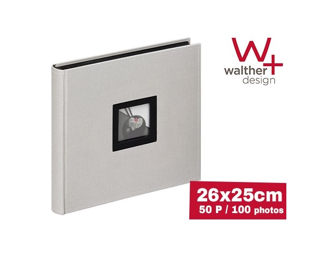 WALTHER ALBUM TRAD  BLACK WHITE  260x250 50PGRIS