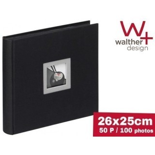 WALTHER ALBUM TRAD  BLACK WHITE  260x250 50PNOIR