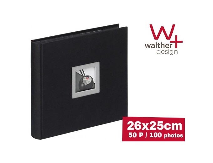 WALTHER ALBUM TRAD  BLACK WHITE  260x250 50PNOIR