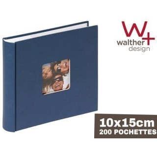 WALTHER ALBUM 10X15   FUN  200 POCHBLEU 2v p