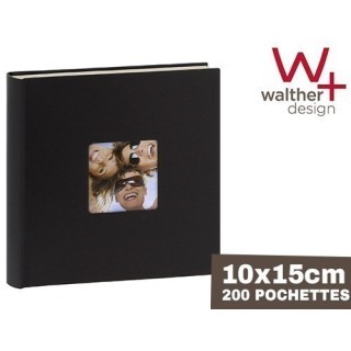 WALTHER ALBUM 10X15 MEMO  FUN  200 POCH NOIR 2v p