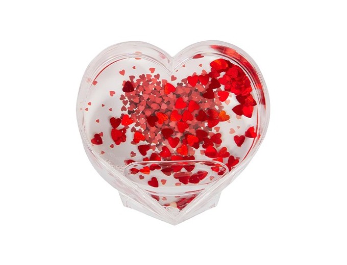 WALTHER PRESENTOIR 12 CADRES A PAILLETTES  COEUR