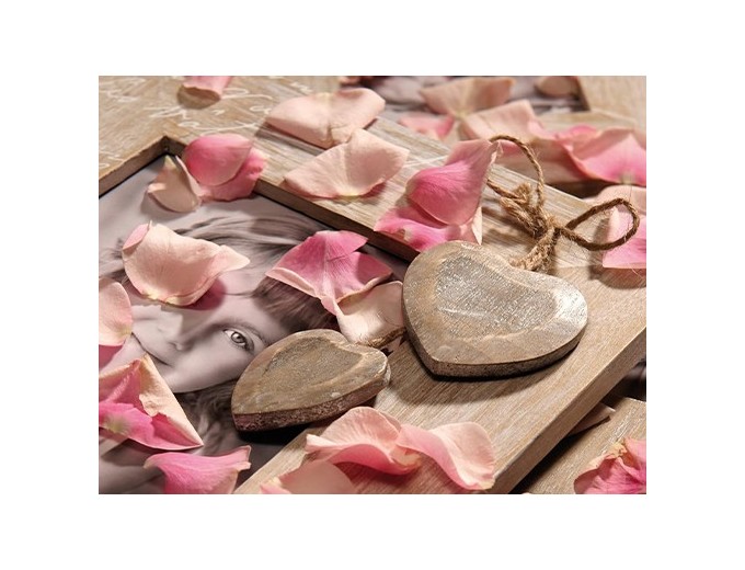 WALTHER CADRE BOIS 13X18  VINTAGE COEUR  VIELLI