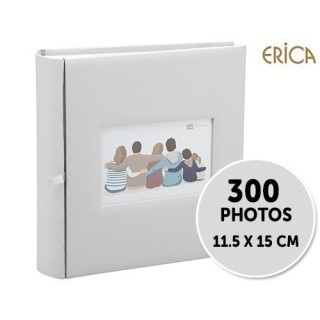 ALBUM 11,5X15 MEMO SQUARE 300phGRIS 2V P