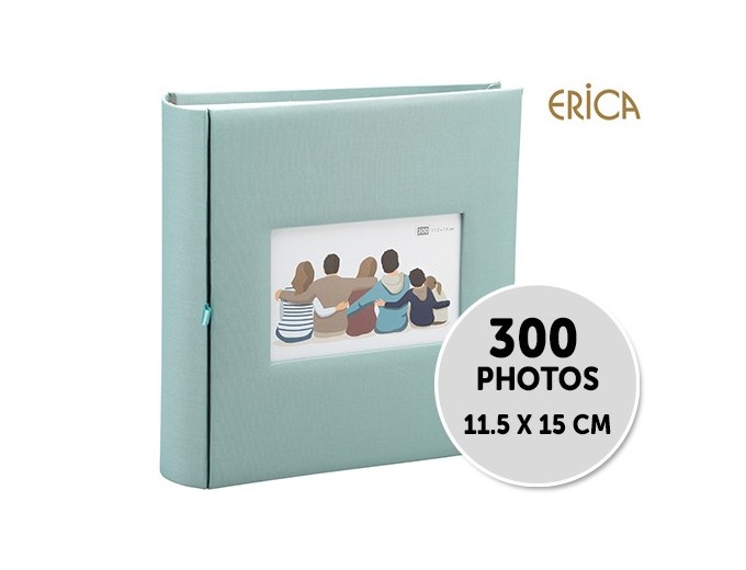 ALBUM 11,5X15 MEMO SQUARE 300phVERT 2V P