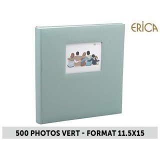 ALBUM 11,5X15 MEMO SQUARE 500phVERT 5V P