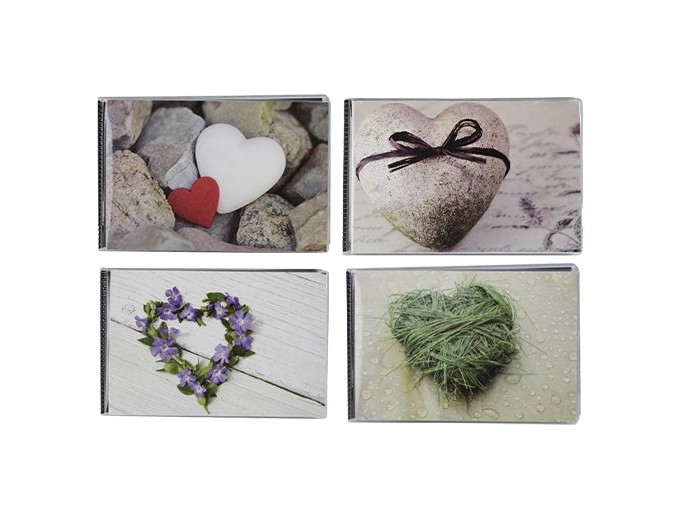 WALTHER MINI-ALBUM 10x15  HEARTS  40 POCSOUPLE